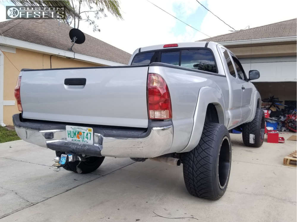 2008 Toyota Tacoma with 20x12 -44 XD Xd820 and 285/50R20