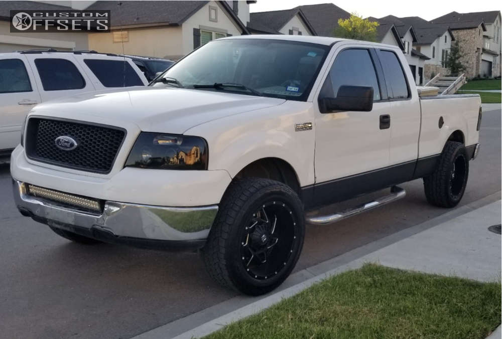 2004 Ford F-150 with 20x10 -25 Dropstars 652bm and 285/55R20 ...