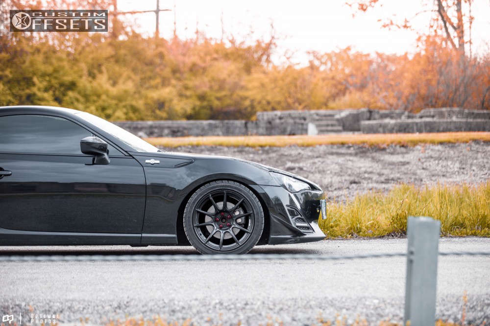 2013 Scion FR-S with 17x9 36 SSR Gtx01 and 245/40R17 Toyo Tires