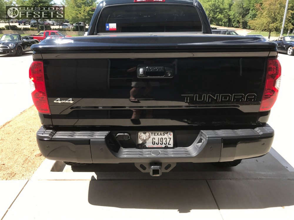 2017 Toyota Tundra with 20x9 1 Fuel Hostage and 37/12.5R20 Toyo Tires