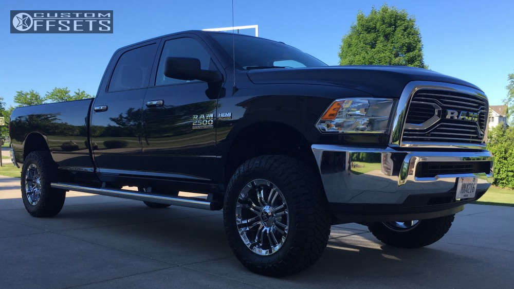 2017 Ram 2500 with 20x9 0 RBP 94r and 295/65R20 Nitto Ridge Grappler ...