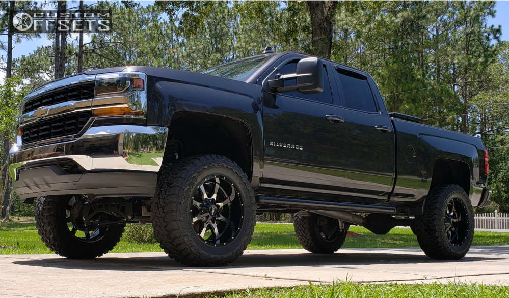 2016 Chevrolet Silverado 1500 Wheel Offset Super Aggressive 3