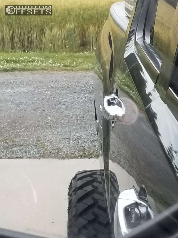 2012 Chevrolet Silverado 1500 with 20x12 44 Hostile Stryker and 35/12