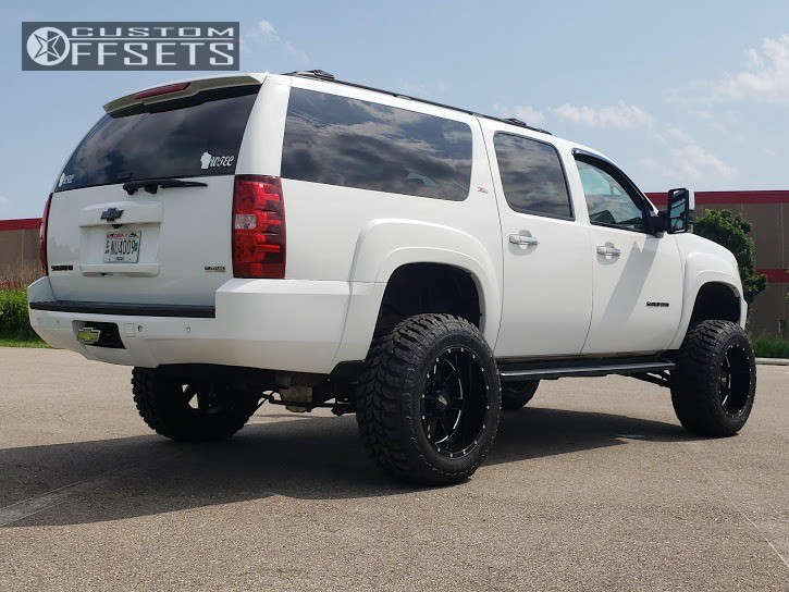 2007 Chevrolet Suburban 1500 with 20x12 44 Moto Metal Mo962 and 35/12