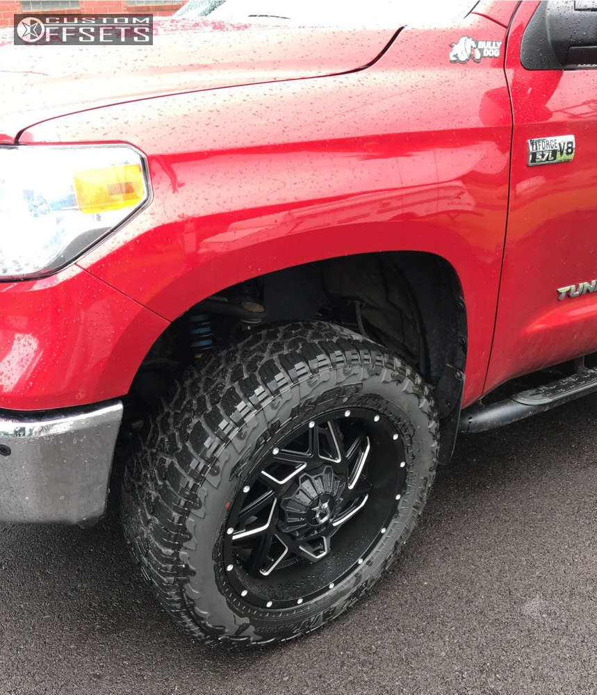 2014 Toyota Tundra with 20x9 Dropstars 652bm and 275/60R20 Falken ...