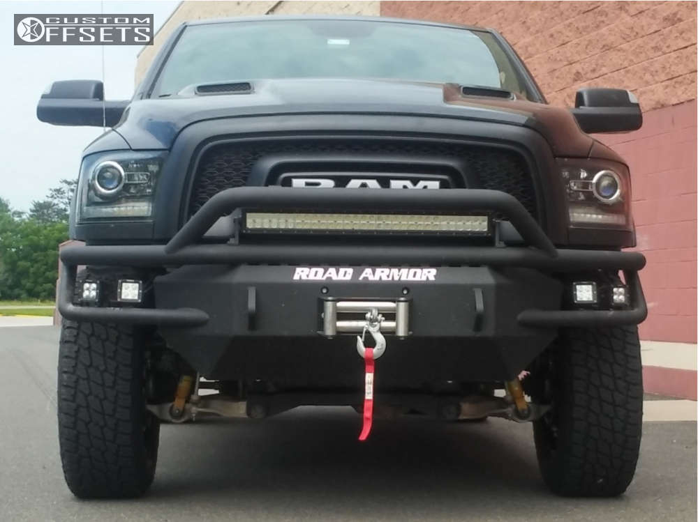 2017 Ram 1500 with 20x9 12 Ballistic Jester and 35/12.5R20 Nitto Terra