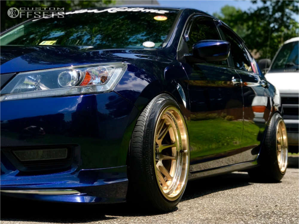 2015 Honda Accord with 18x11 8 Cosmis Racing XT-206R and 245/40R18