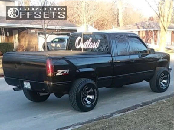 1998 Chevrolet K1500 with 15x10 -47 Dick Cepek Dc-2 and 33/12.5R15 ...