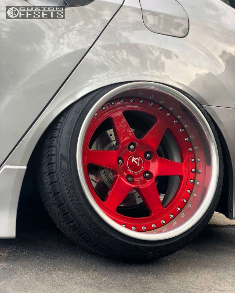 2012 Acura TSX with 18x11 8 SevenK and 225/40R18 Nankang Ns-ii and