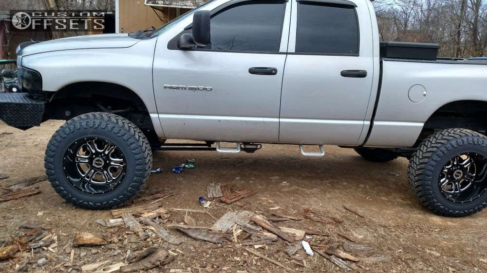 2003 Dodge Ram 1500 with 20x12 -51 Vision Rage and 37/13.5R20 Atturo ...