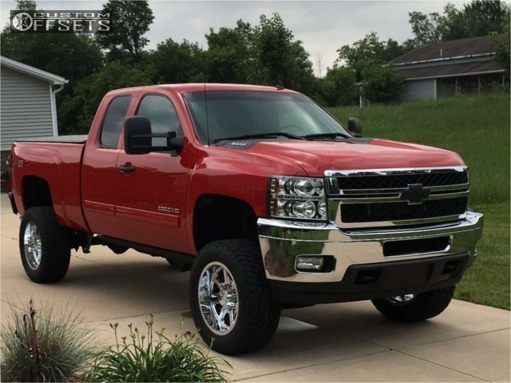 2012 Chevrolet Silverado 2500 HD with 20x10 19 Hostile Exile and 295