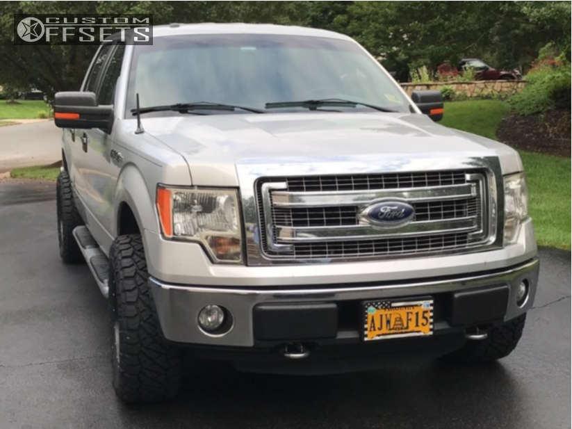2013 Ford F-150 with 18x9 -12 Fuel Krank and 285/65R18 Nitto Ridge ...