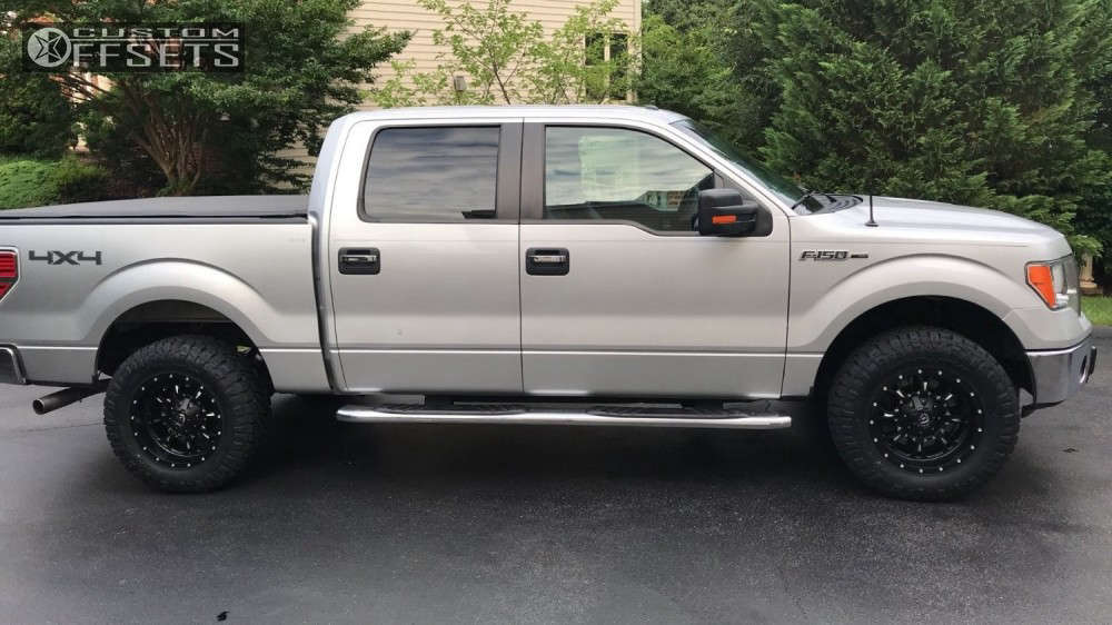 2013 Ford F-150 with 18x9 -12 Fuel Krank and 285/65R18 Nitto Ridge ...