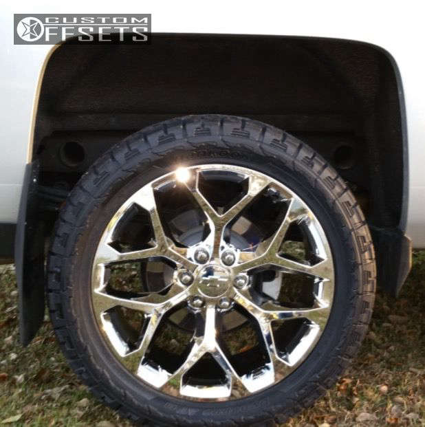 2015 Chevrolet Silverado 1500 with 22x9 27 OE Performance 150 and 305 ...