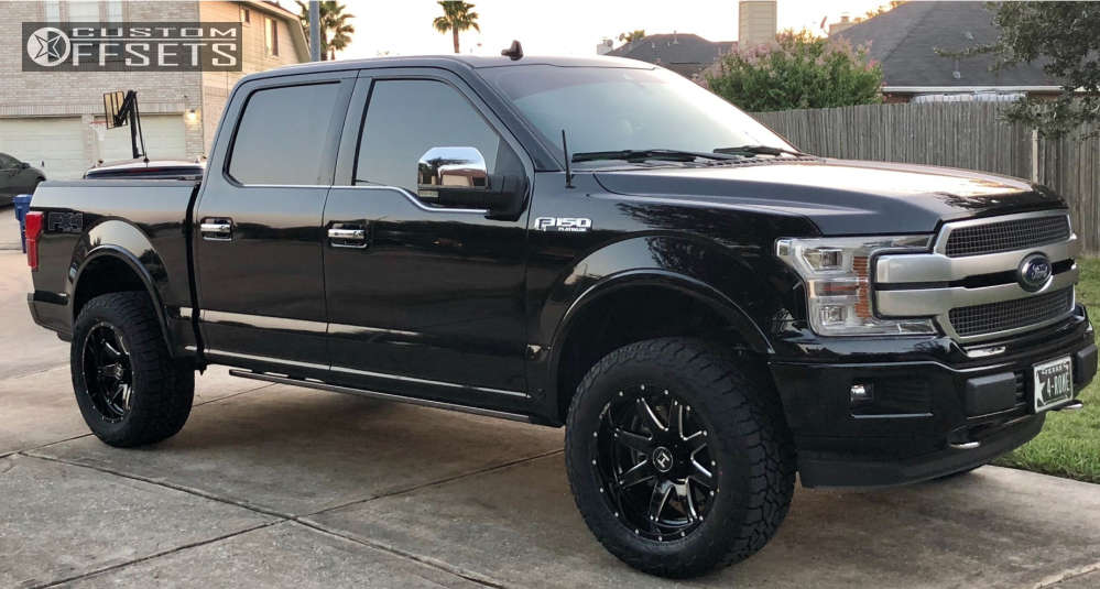 2018 Ford F-150 with 20x10 -19 Hostile Alpha and 305/55R20 Falken