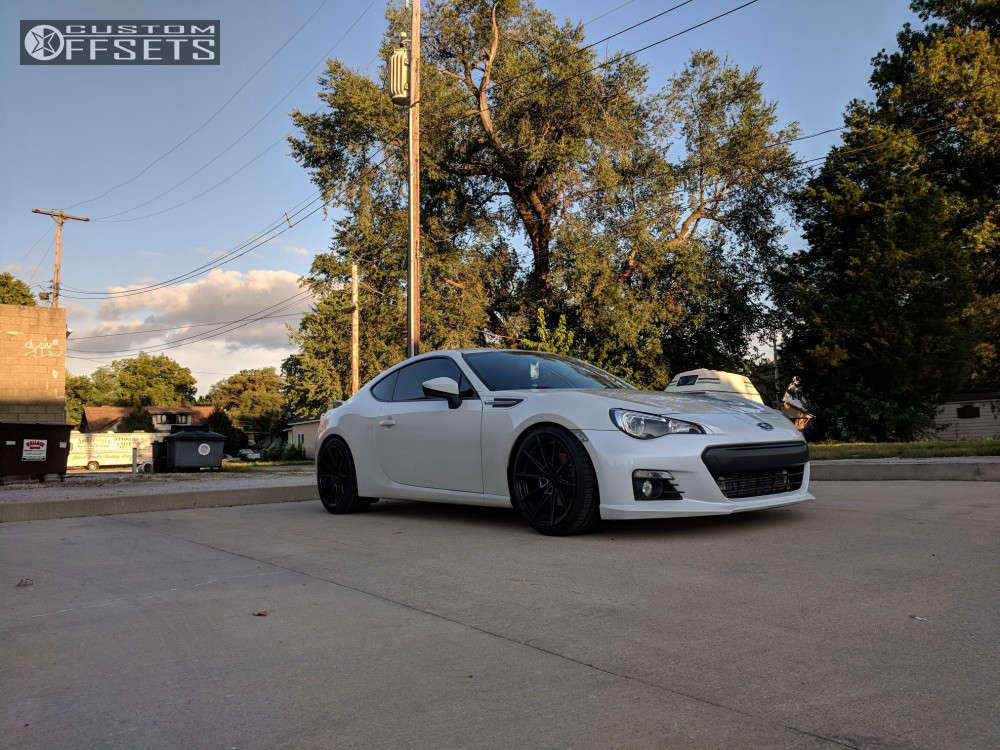 2014 Subaru BRZ with 18x9.5 38 XXR 567 and 255/35R18 Hankook