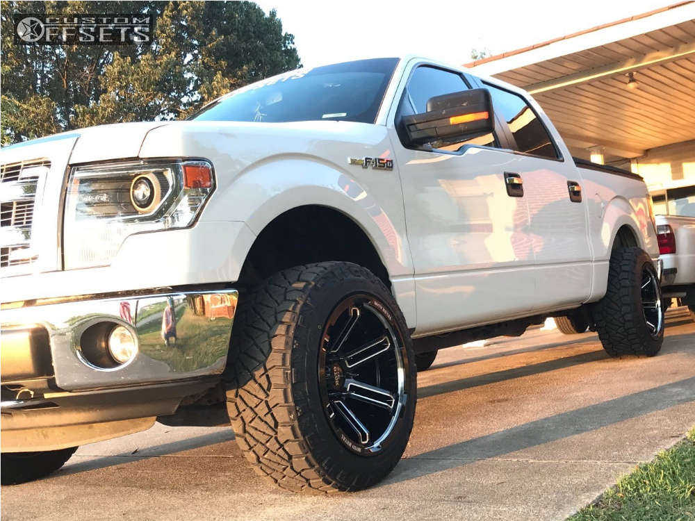 2014 Ford F150 Super Aggressive 3"5" Leveling Kit Custom Offsets