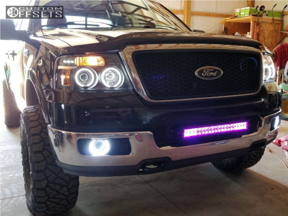 2004 Ford F-150 with 18x9 -12 Fuel Hostage and 33/12.5R18 Nitto Ridge ...
