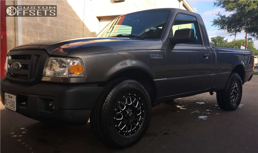 2007 Ford Ranger with 16x7 42 XD Xd820 and 245/70R16 Provider Entrada ...