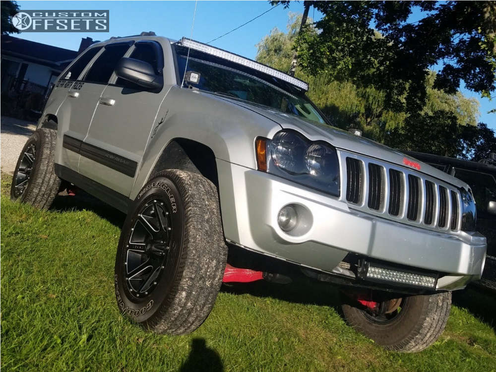2006 Jeep Grand Cherokee with 17x9 -12 Red Dirt Road Krawler and 255 ...