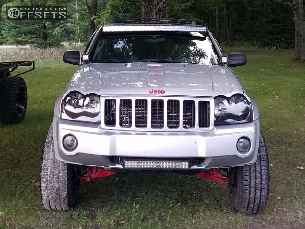 2006 Jeep Grand Cherokee with 17x9 -12 Red Dirt Road Krawler and 255 ...