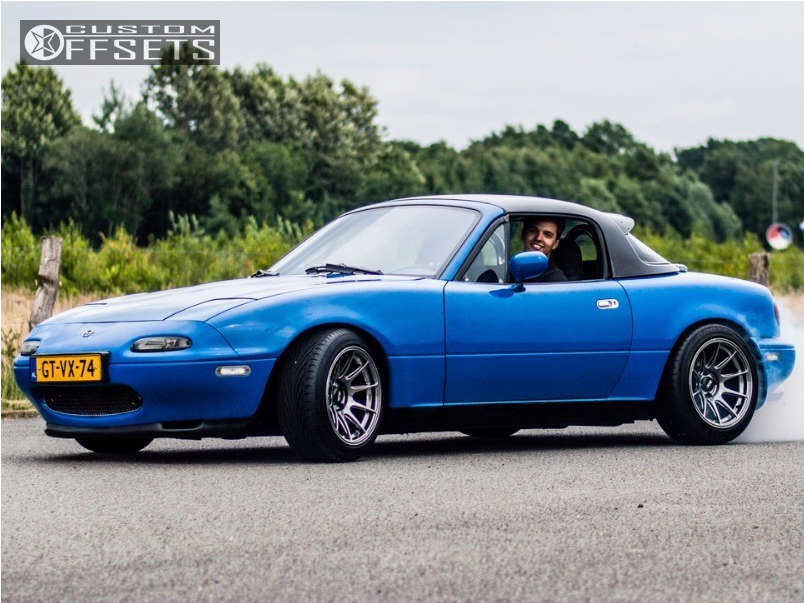 1993 Mazda MX-5 Miata with 15x8.25 0 XXR 527 and 195/50R15 Toyo