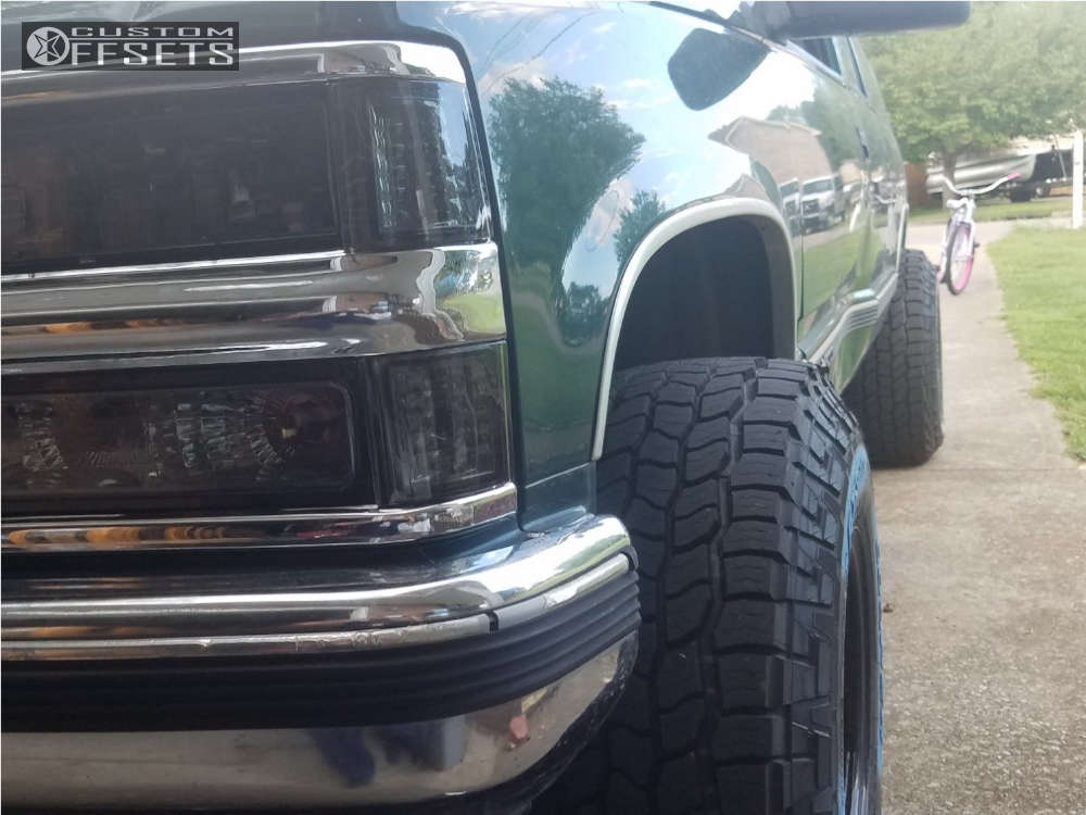 1999 Chevrolet K1500 Suburban with 15x12 -51 Bart Wheels Super Trucker ...