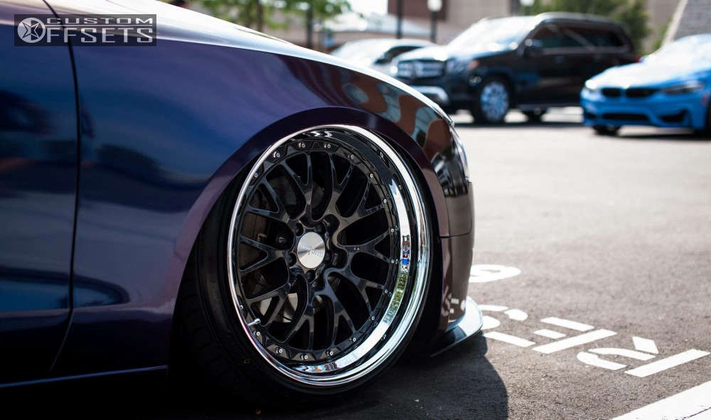 2011 Audi A5 Wheel Offset Tucked Air Suspension 454909 Custom Offsets