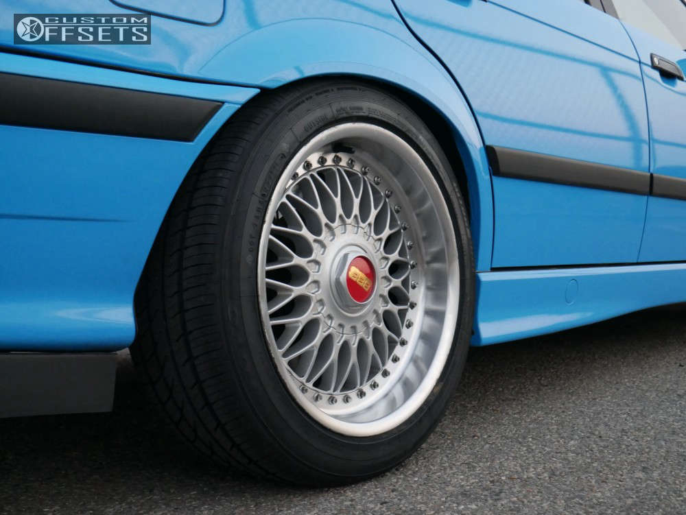 1997 BMW M3 with 17x8 20 BBS Rc090 and 215/45R17 Toyo Tires 