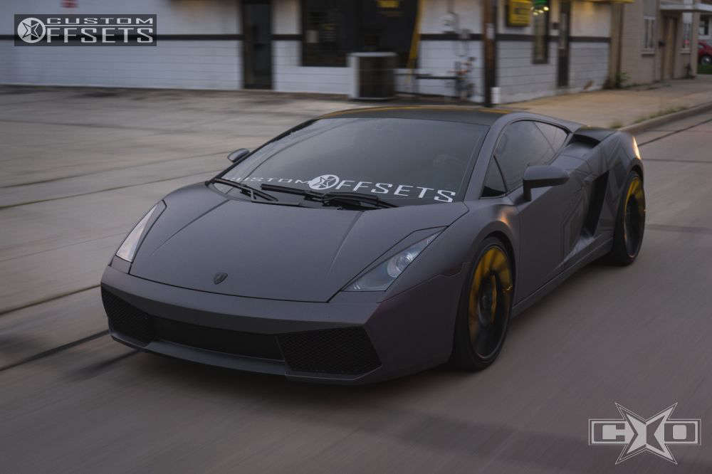 2004 Lamborghini Gallardo with 20x9 40 Lexani Forged LZ753 and 255 ...