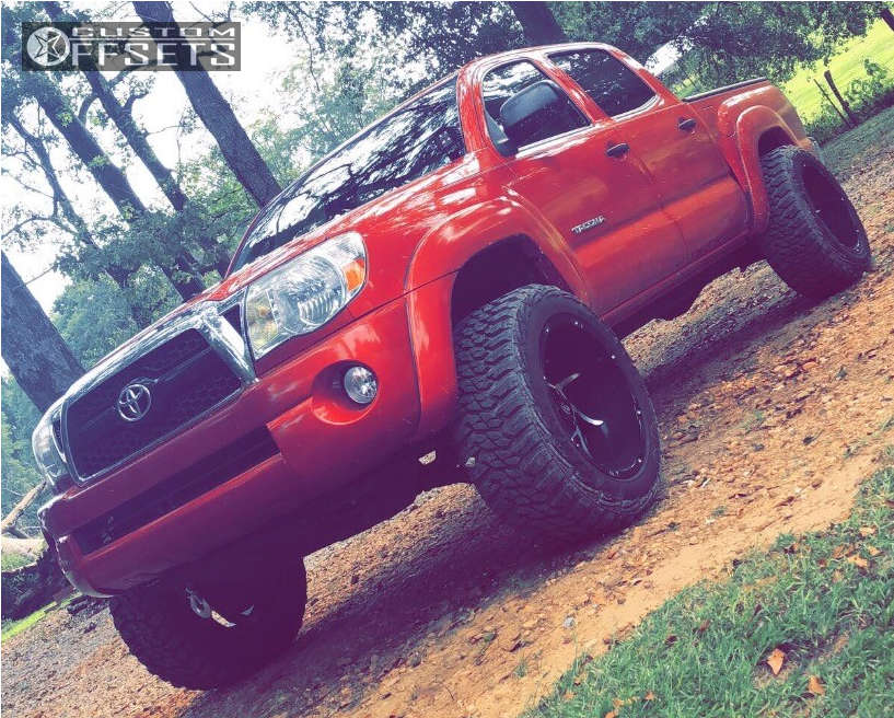 2011 Toyota Wheel Offset Super Aggressive 3"5" Leveling Kit