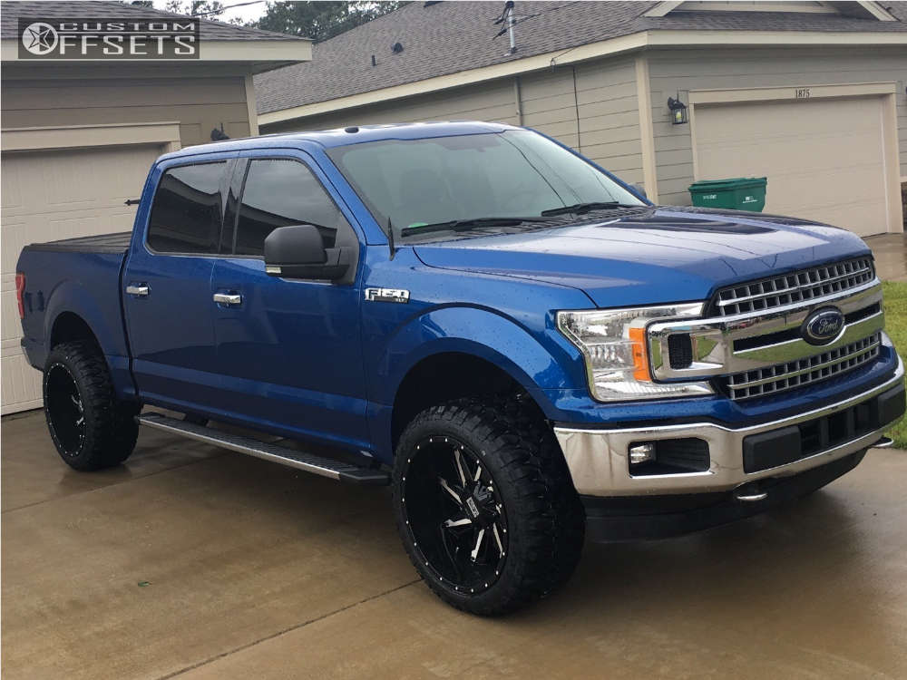 2018 Ford F-150 with 22x12 -44 Twisted Offroad Razor and 33/12.5R22 ...