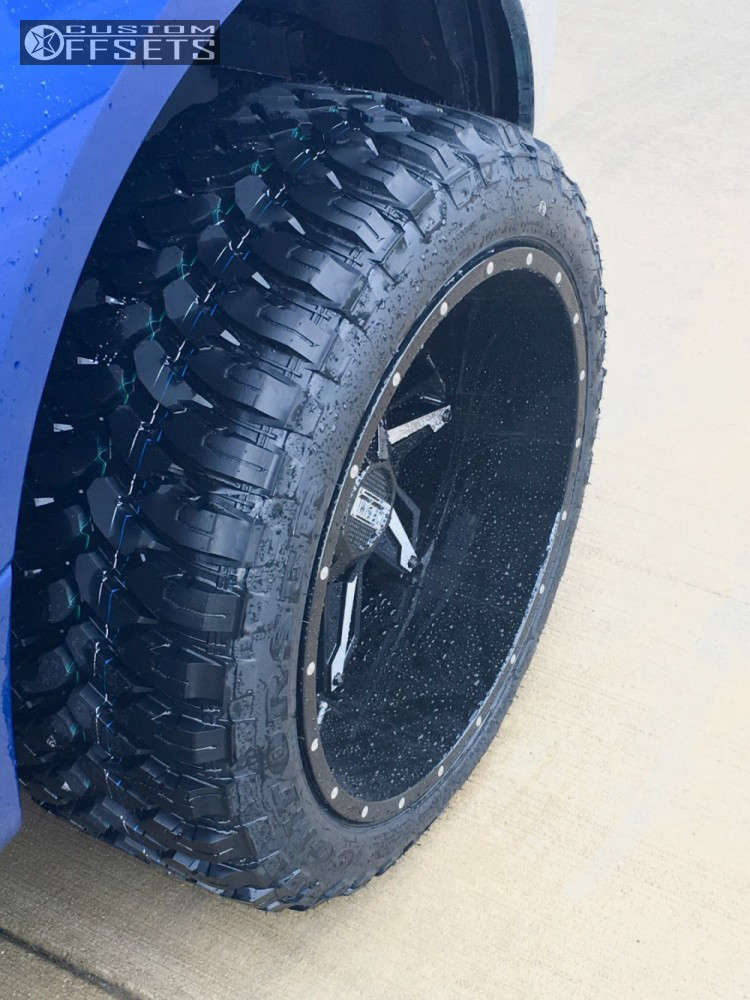 2018 Ford F-150 with 22x12 -44 Twisted Offroad Razor and 33/12.5R22 ...