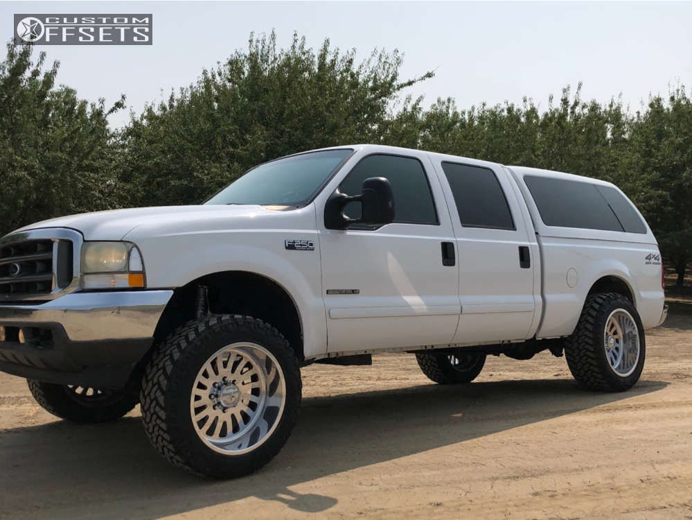 sss 2002 Ford F-250 Super Duty with 22x12 -40 American Force