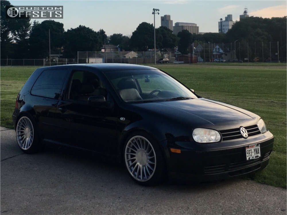 2006 Volkswagen GTI with 18x8.5 35 3SDM 0.04 and 215/40R18 