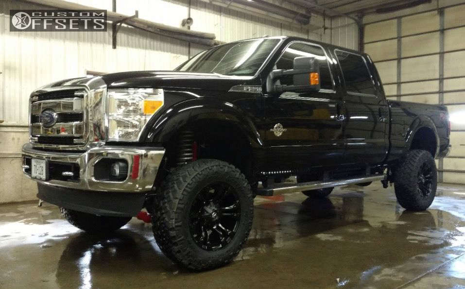 2016 Ford F-250 Super Duty with 20x9 1 Fuel Vapor and 295/65R20 Nitto ...