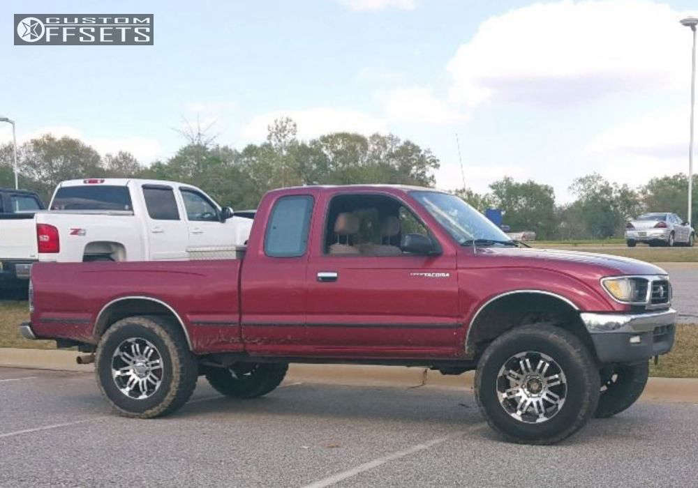 1996 Toyota Tacoma with 17x8.5 25 Vision Warrior and 305/65R17 Mickey ...