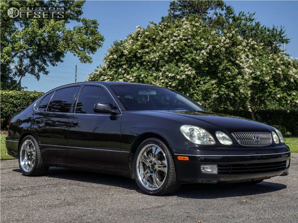 2005 Lexus GS300 with 18x7.5 43 SSR Vienna Schnitt and 235