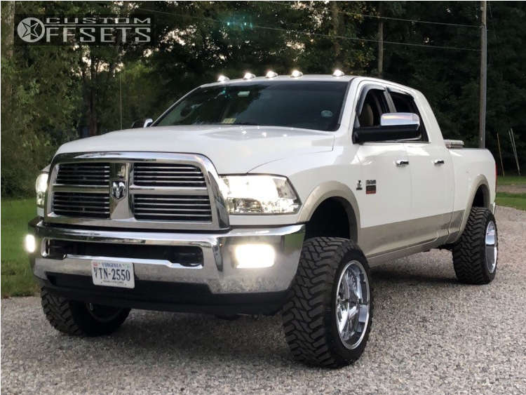 2011 Ram 2500 with 20x12 -43 Fuel Triton and 33/12.5R20 Atturo Trail