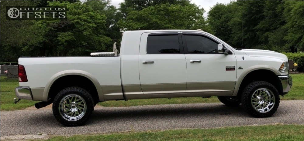 2011 Ram 2500 with 20x12 -43 Fuel Triton and 33/12.5R20 Atturo Trail