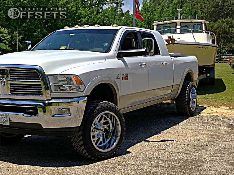 2011 Ram 2500 with 20x12 -43 Fuel Triton and 33/12.5R20 Atturo Trail