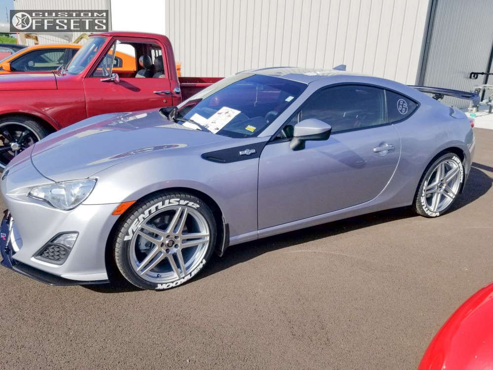 2015 Scion FR-S with 18x8 40 Enkei Rsf5 and 225/40R18 Hankook