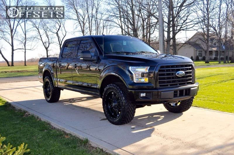 Fuel Hostage 22x9.5 19 Black D53122959860 Custom Offsets