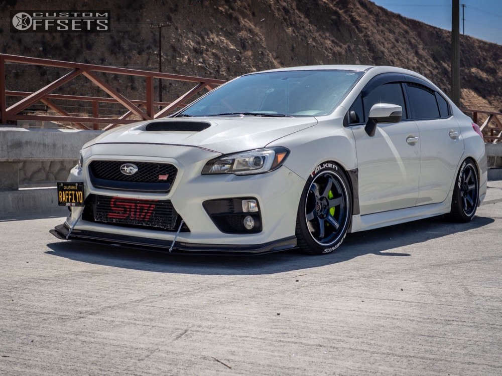 15 Subaru Wrx Sti Wheel Offset Flush Coilovers 4754 Custom Offsets