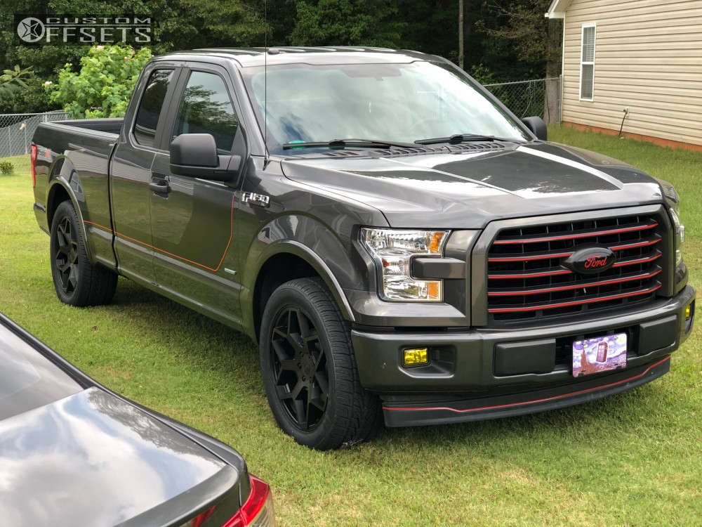 2017 Ford F-150 with 22x9 30 American Racing Ar916 and 305/45R22 Nexen ...