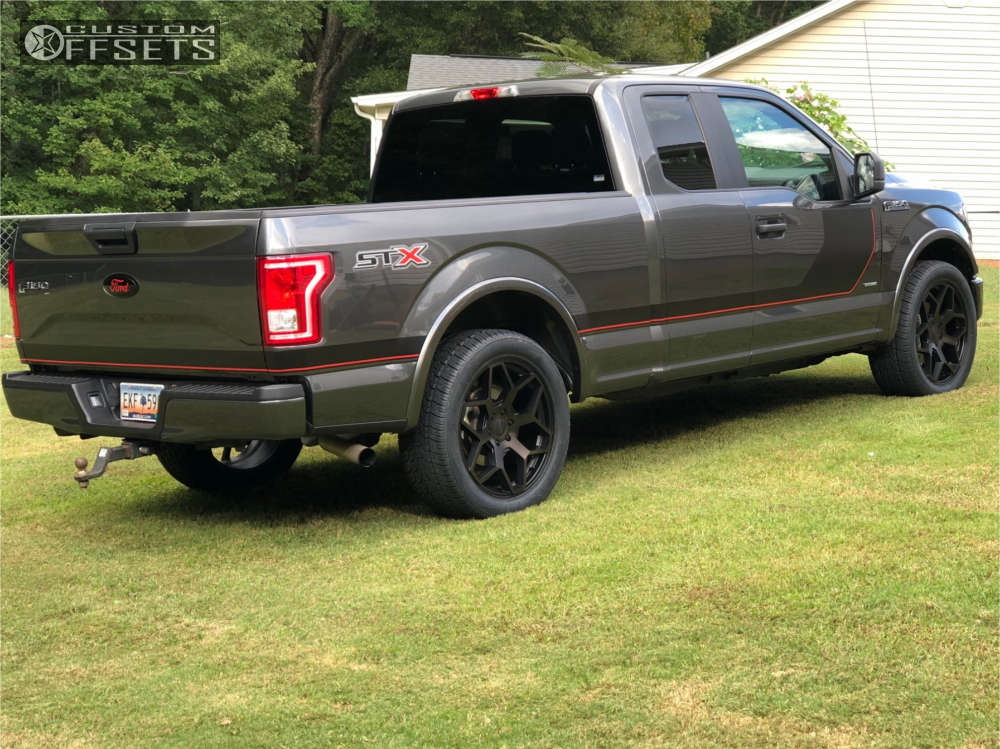 2017 Ford F-150 with 22x9 30 American Racing Ar916 and 305/45R22 Nexen ...