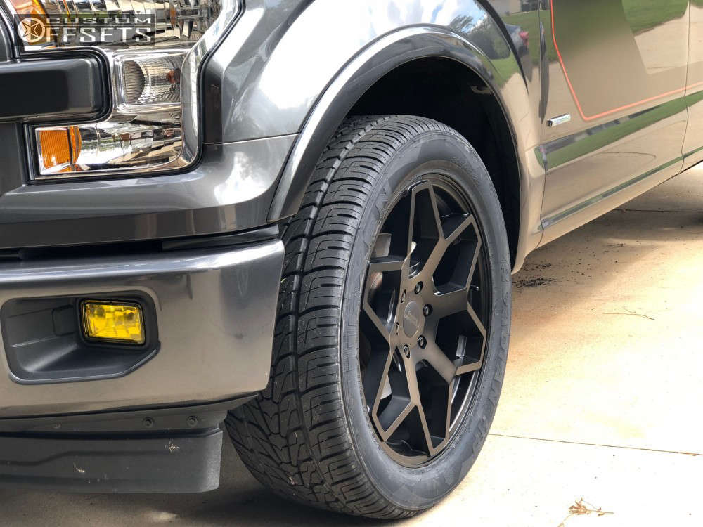 2017 Ford F-150 with 22x9 30 American Racing Ar916 and 305/45R22 Nexen ...