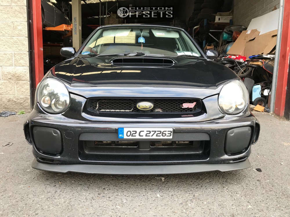 2002 Subaru WRX with 18x8.75 20 XXR 527 and 245/40R18 Uniroyal ...