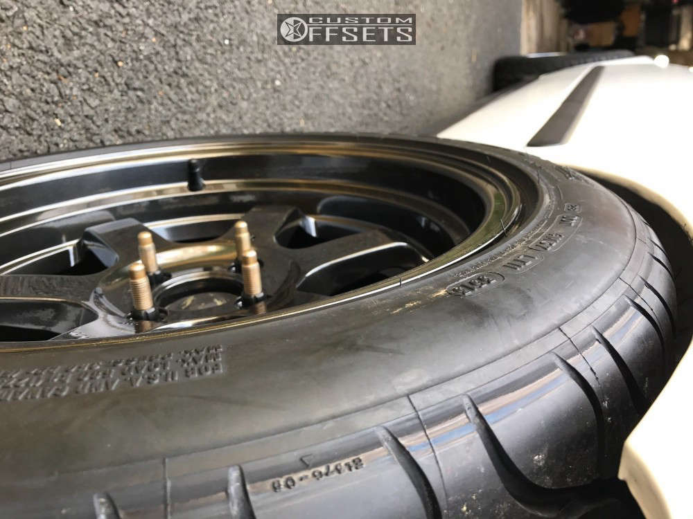 1997 Honda Civic with 16x8 20 Rota Grid and 225/45R16 BFGoodrich G ...