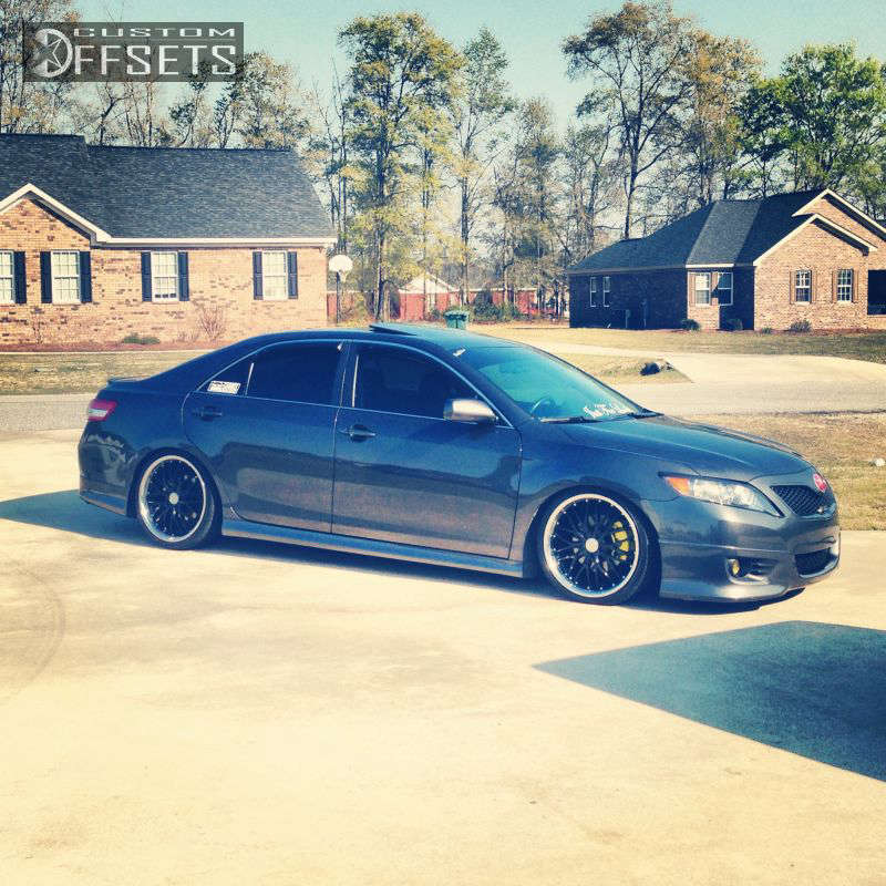 2011 Toyota Camry Wheel Offset Tucked Lowered Adj Coil Overs 483